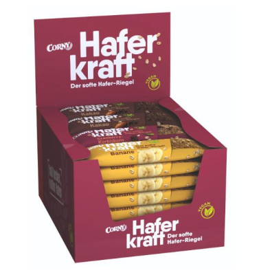 Haferkraft Einzelriegel Sortimentskarton