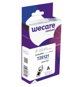 Schriftband K80020W4, 9mm x 8m, schwarz/transparent, laminiert, kompatibel zu P-touch TZe-121