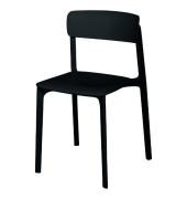 Meet Outdoor-Stuhl Otho, Schwarz