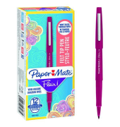 Fineliner-Set Flair, S0971630, magenta (Schreibfarbe: magenta), fein