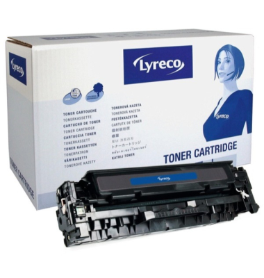 Toner Neutral kompatibel mit HP CC530A, Reichweite: 3.500 Seiten, schwarz