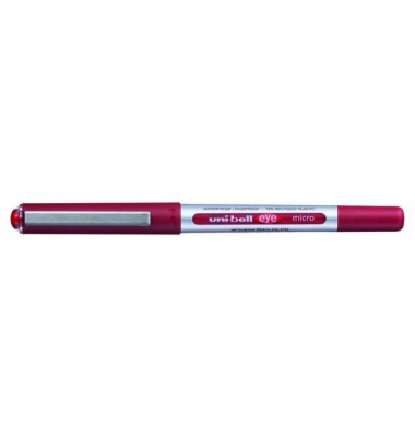 Uniball Eye Ub150 Recy RBall Tintenroller, 0,5mm, Rot