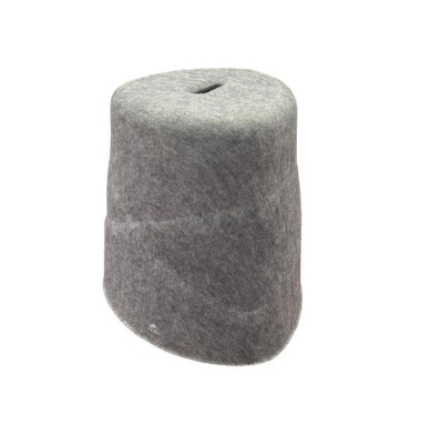Hocker RDVNIMBO, dunkelgrau, bis 120kg