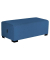 Hizia Sofa Pouf 2-Sitzer Jeansblau