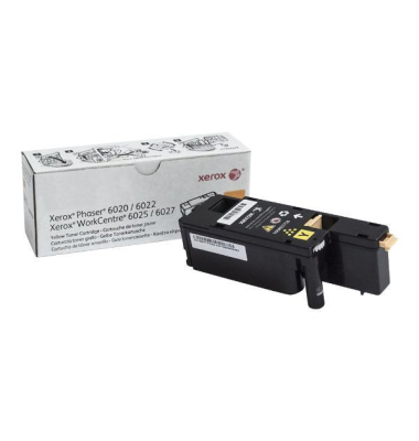 Toner Xerox 106R02758, Reichweite: 1.000 Seiten, gelb