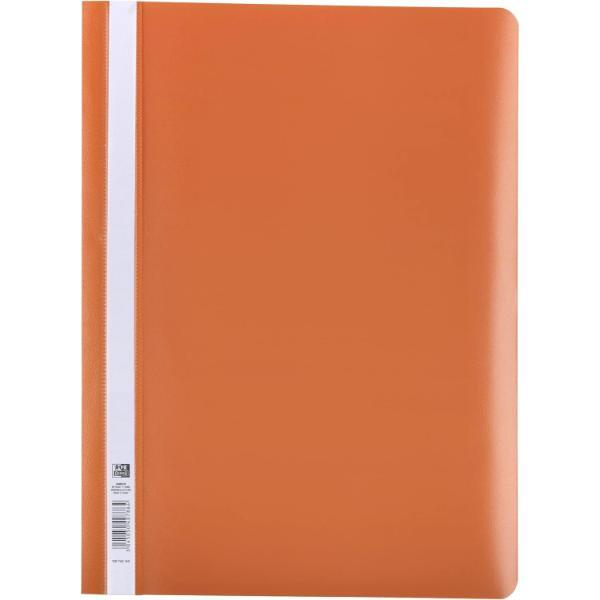 3045050407864 - Schnellhefter 100742145 A4 orange Polypropylen (PP) Vorderdeckel transparent 3045050407864 Oxford