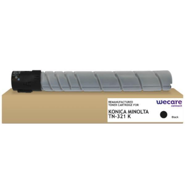Toner K40000W4 (kompatibel zu Konica Minolta TN321K), schwarz, ca. 27000 Seiten