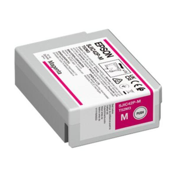 Epson Druckerpatrone C13T52M340 (kompatibel zu Epson ColorWorks CW-C4000E), magenta 8715946702834 Epson