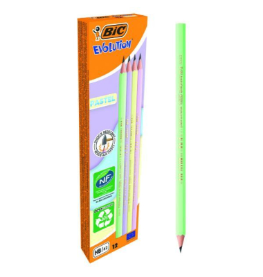 Bleistift-Set, 518307, je 3x  rosa, lila, grün, gelb, k.A., HB