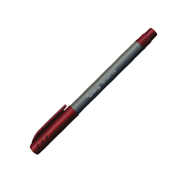 Alpedia Fineliner, RY2319-RED, schwarz/rot (Schreibfarbe: rot), 0,4mm 3662168000338 Alpedia