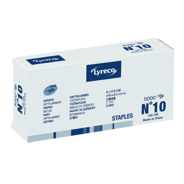 Alpedia Heftklammern N° 10, 5002523 3662168002738 Alpedia 5000 Stück