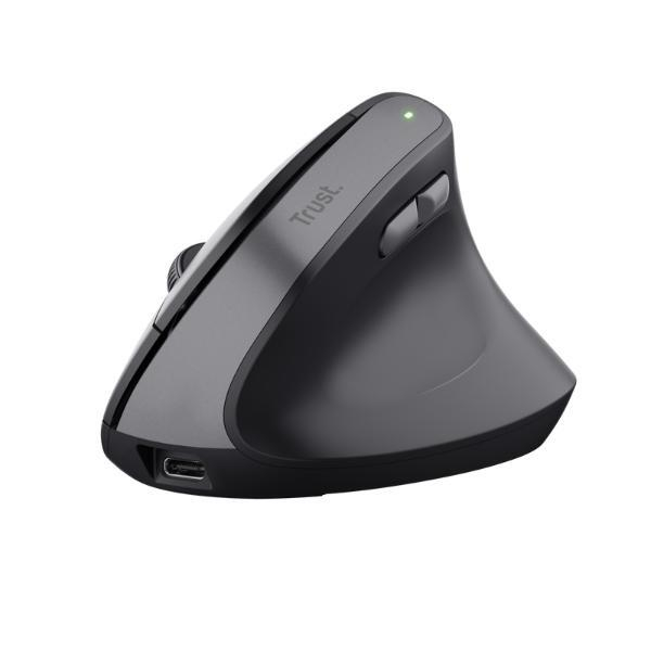 8713439251456 - Bayo II Ergonomische Maus Kabellos Optisch Schwarz 6 Tasten 800 dpi 1200 dpi 1600 dpi 2400 dpi Ergonomisch Geräuscharme Tasten Integriertes