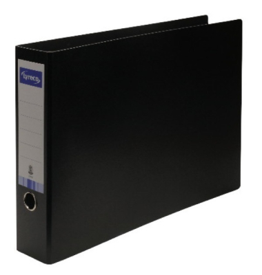 Ordner 11024429, A3 80mm Karton schwarz