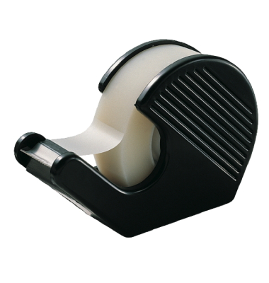 Klebebandabroller 316901, f&uuml;r Klebeb&auml;nder bis 19mm x 33m, schwarz