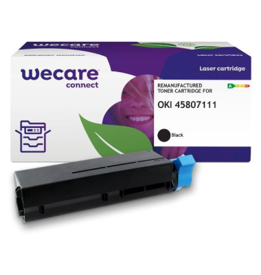 Toner kompatibel zu Oki 45807111 schwarz