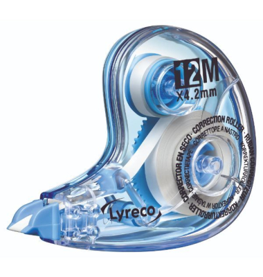 Korrekturroller CT-EN-412 Neutral, wei&szlig;, 4,2mm x 12m, Einweg