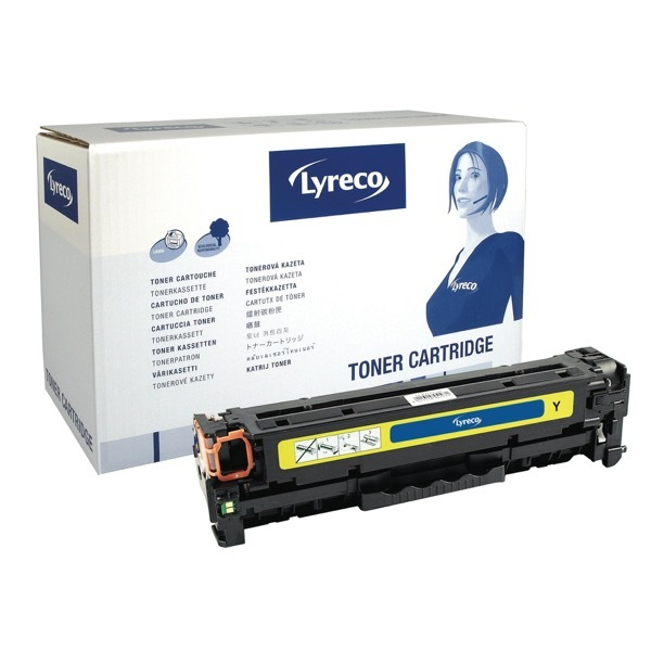 Alpedia Toner 5940923 (kompatibel mit HP CE412A), gelb, ca. 2600 Seiten 3662168033862 Alpedia