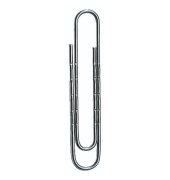 Aktenklammern Neutral, 50mm, gewellt, verzinkt