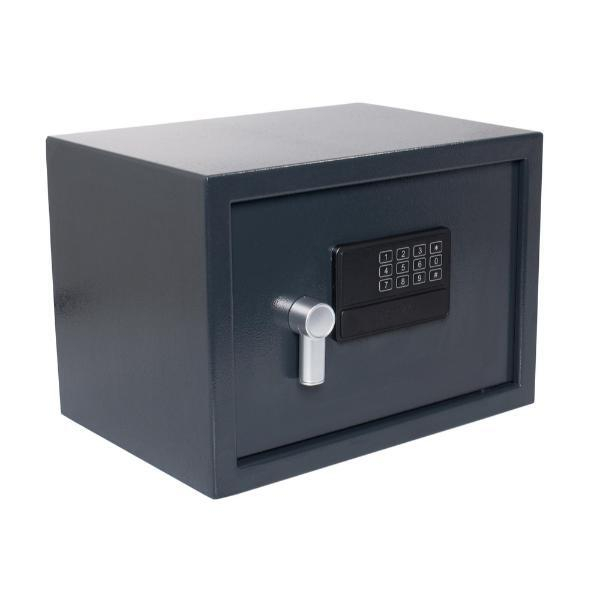 8717448037483 - Tresor 8037483 10 L 11kg dunkelgrau mit Elektronikschloss Metall 8717448037483 Pavo