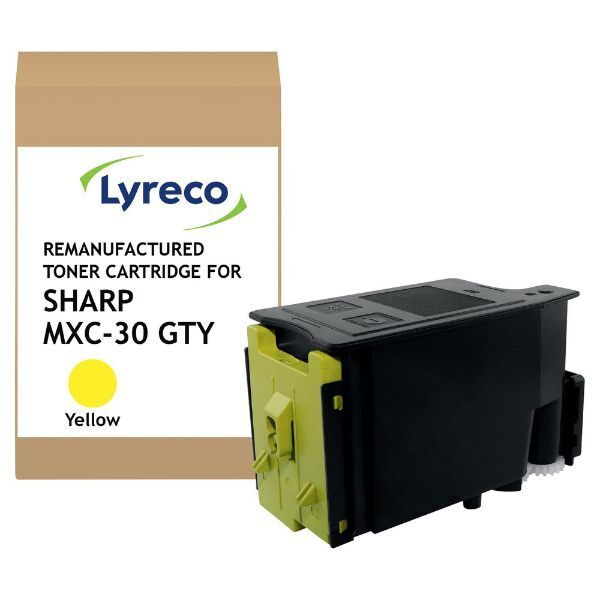 Alpedia Toner Neutral 15646742, kompatibel zu Sharp MXC-30 GTY, 6000 Seiten, gelb  Alpedia