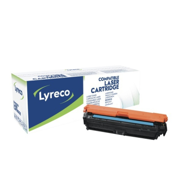 Toner 5696746 (kompatibel mit HP CE741A), cyan, ca. 7300 Seiten
