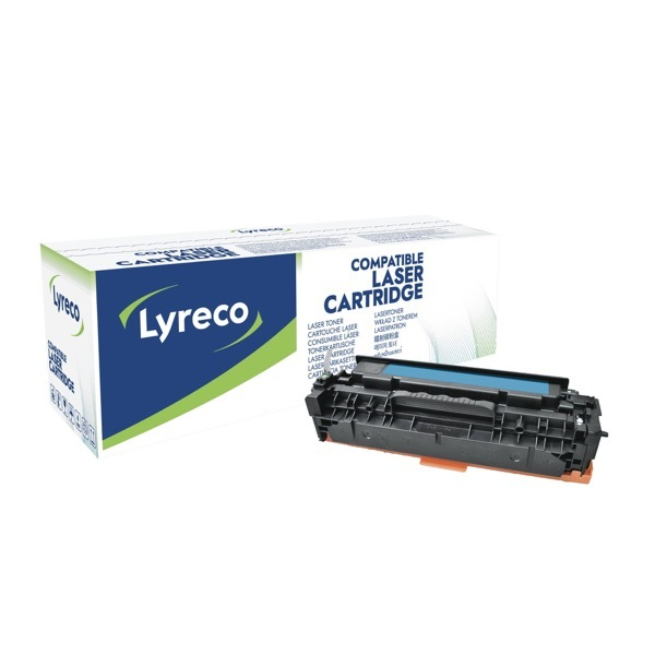 Alpedia Toner 4831337 (kompatibel mit HP CC531A), cyan, ca. 2800 Seiten 3662168002615 Alpedia