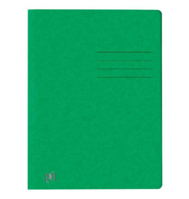 Schnellhefter TOP FILE+ 400116200, A4, gr&uuml;n, Karton, 390g, Vorderdeckel opak