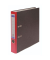 Ordner Standard Neutral 10323798, A4 50mm schmal Karton schwarz/rot