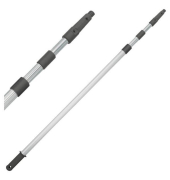 Teleskopstiel TopLock D, 3tlg., ausziehbar auf: 300 cm, schwarzsilber