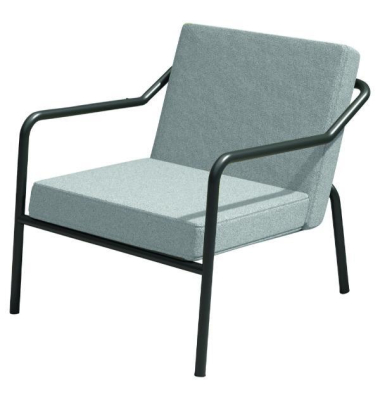 Sessel Medso, Größe: M, Grau