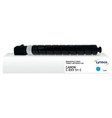 Toner Neutral 15646558, kompatibel zu CANON C-EXV51, 60000, cyan