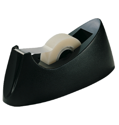 Tischabroller Neutral Budget, bis 19mm x 33m, schwarz