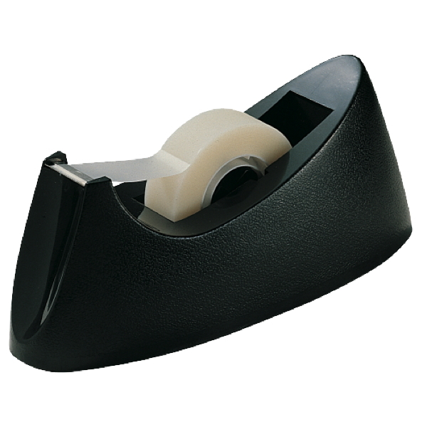 Alpedia Klebebandabroller 316923, für Klebebänder bis 19mm x 33m, schwarz 3662168016148 Alpedia