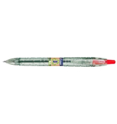 Kugelschreiber Bottle 2 Pen Ecoball 2015702, rot, 0,6mm, nachf&uuml;llbar