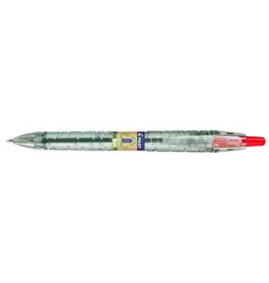 Kugelschreiber Bottle 2 Pen Ecoball 2015702, rot, 0,6mm, nachf&uuml;llbar