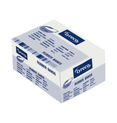 Gummiringe Neutral, Durchmesser: 40mm, Maße: 60 x 2mm, blond, 100g
