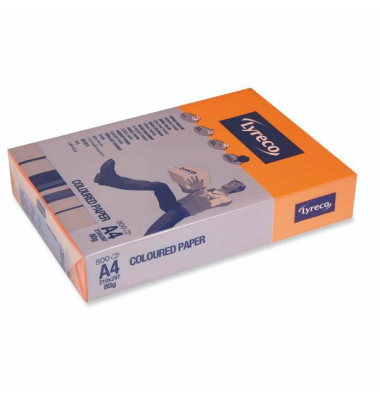 Kopierpapier 1761 orange A4 80g 