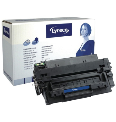 Toner Neutral kompatibel mit HP CE255A, Reichweite: 6.000 Seiten, schwarz