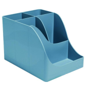 Stifteköcher Autentik, blaugrau