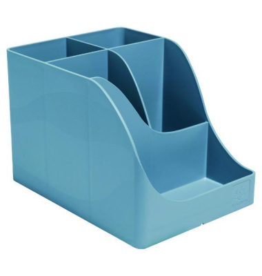 Stifteköcher Autentik, blaugrau