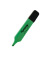 Textmarker 150827, gr&uuml;n, gro&szlig; Keilspitze