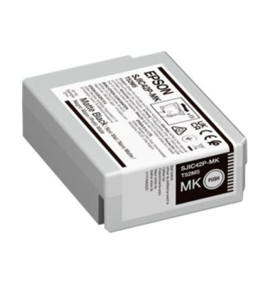 Druckerpatrone ColorWorks CW-C4000E C13T52M540 (ColorWorks CW-C4000E), schwarz matt