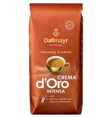 Kaffee Crema D'Oro Intensa 427000000, 1kg, ganze Bohnen im Beutel