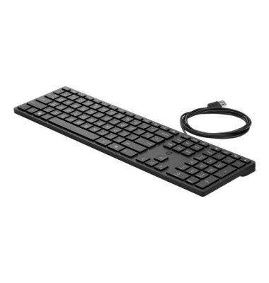 9SR37AA#Abb 320K Tastatur, USB, Farbe: schwarz