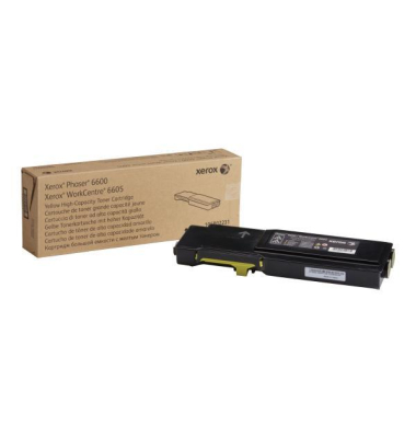 Toner Xerox 106R02231, Reichweite: 6.000 Seiten, gelb