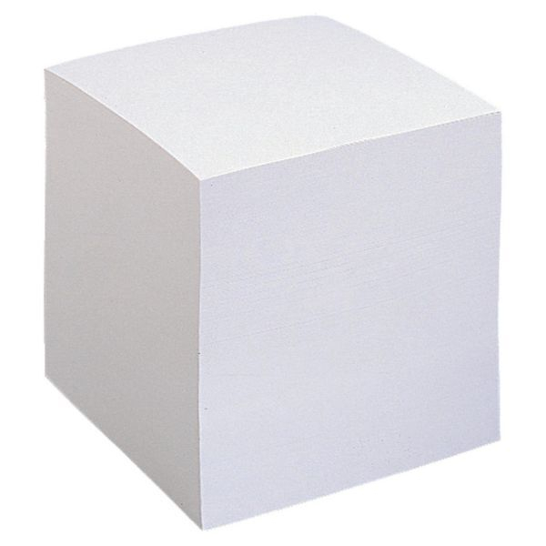 Alpedia Zettelklotz 11070968, 90x90mm, lose, weiß, Papier, 850 Blatt 3662168000185 Alpedia