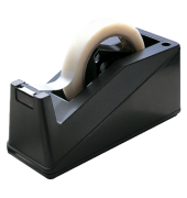 Tischabroller Neutral Budget, bis 19mm x 66m, schwarz