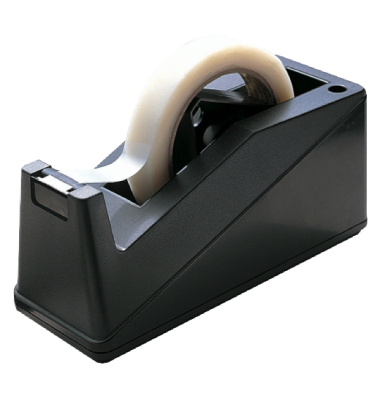 Tischabroller Neutral Budget, bis 19mm x 66m, schwarz
