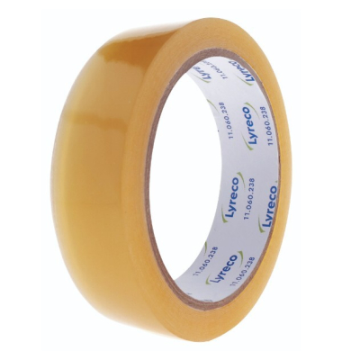 Klebeband YT762504, 25mm x 66m, klar