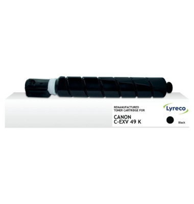 Toner Neutral 15646569, kompatibel zu Canon C-EXV49, 36000 Seiten, schwarz
